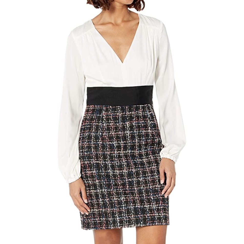 NWT Milly Silk Tweed Dress
